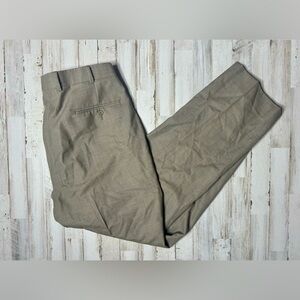 Brooks Brothers Country Club Saxxon Wool Brown  Dress Pants Pleated W39